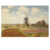 Tulip Fields With The Rijnsburg Windmill, Claude Monet 1886