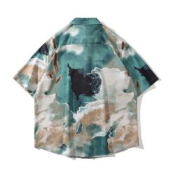 HAWAII ALOHA SHIRTS- Oil Painting Style Short Sleeve Shirt Unisex